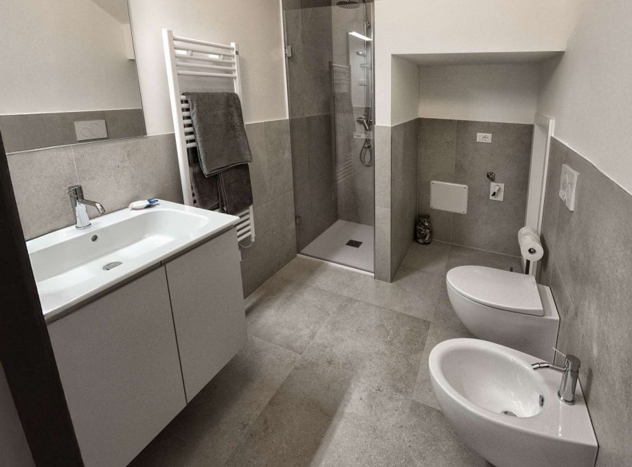 Appartamenti turistici NIDO - I nostri appartamenti - Appartamento AIRONE - Bagno